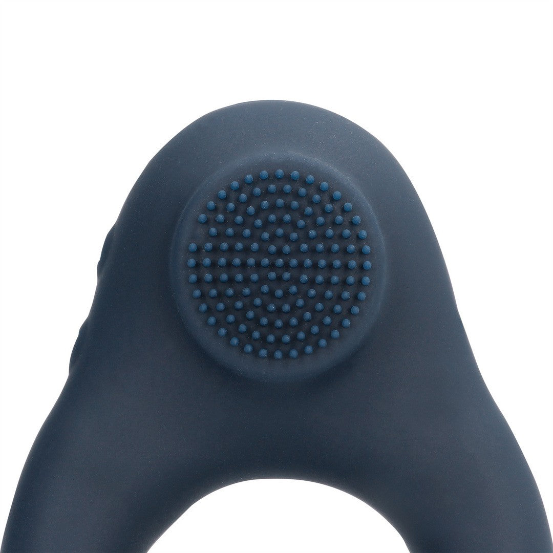 Vibrationsring mit Klitorisstimulation Blau
