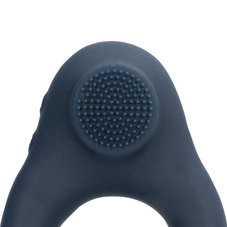 Vibrationsring mit Klitorisstimulation Blau