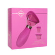 Vulva- und Brustpumpe Delightful Rosa 6,8 cm