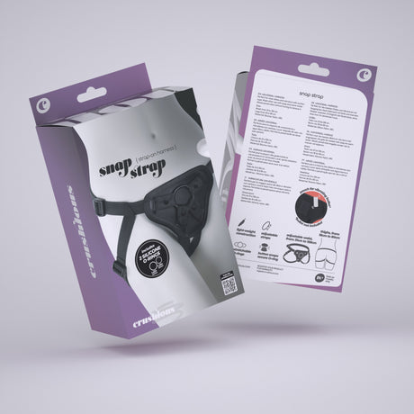 Strap-on Snap Strap Schwarz