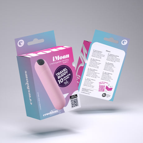 Vibro-Ei Imoan mit Akku Rosa Ø 2 cm