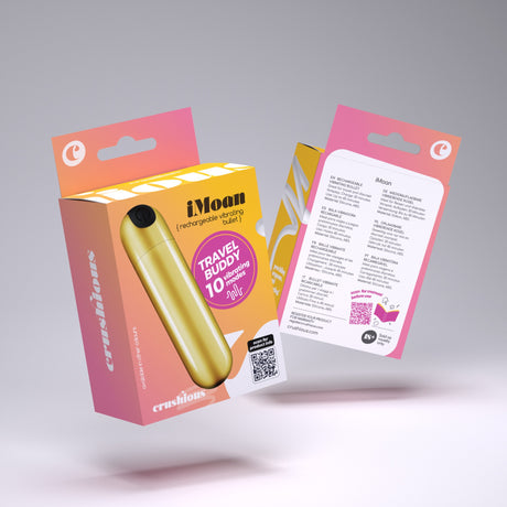 Vibro-Ei Imoan mit Akku Gold Ø 2 cm