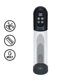 Penispumpe Engage automatisch wasserdicht mit Masturbator Schwarz
