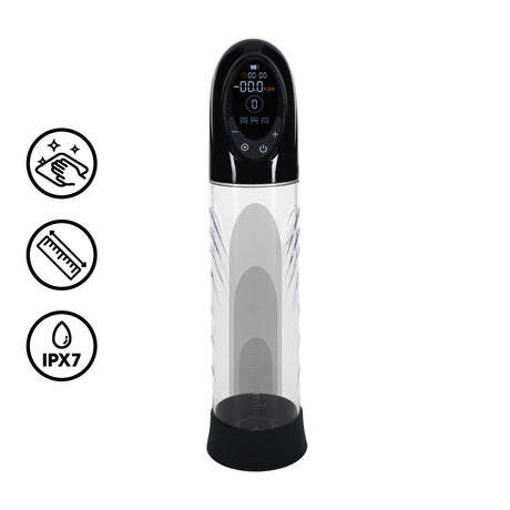 Penispumpe Cyberpulse automatisch wasserdicht Schwarz