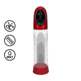 Penispumpe Cyberpulse automatisch wasserdicht Rot