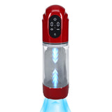 Masturbator-Pumpe Technothrust automatisch wasserdicht Rot