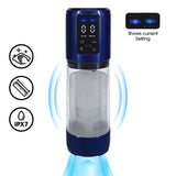 Masturbator-Pumpe Ultralift automatisch wasserdicht Blau
