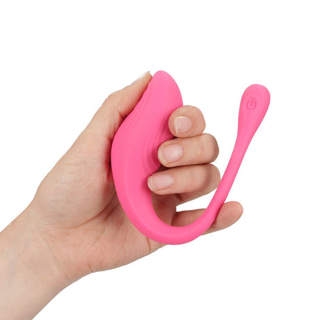 G-Punkt-Vibrator mit Fernbedienung Rosa