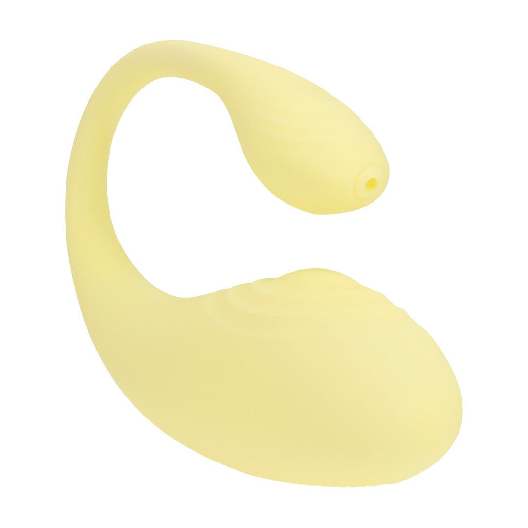 G-Punkt-Vibrator mit Fernbedienung Gelb