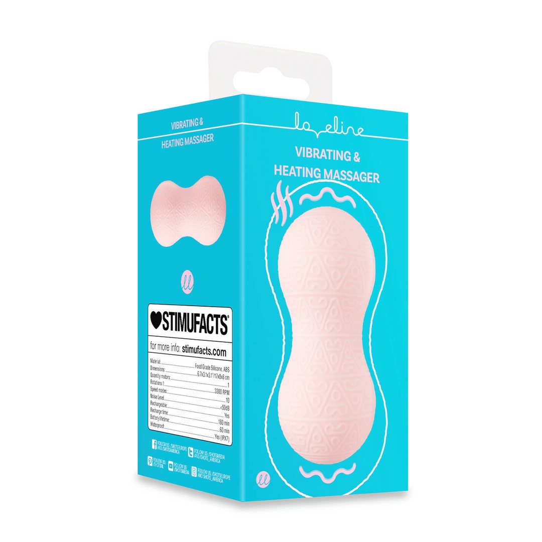 Vibrator mit Wärmefunktion Rosa