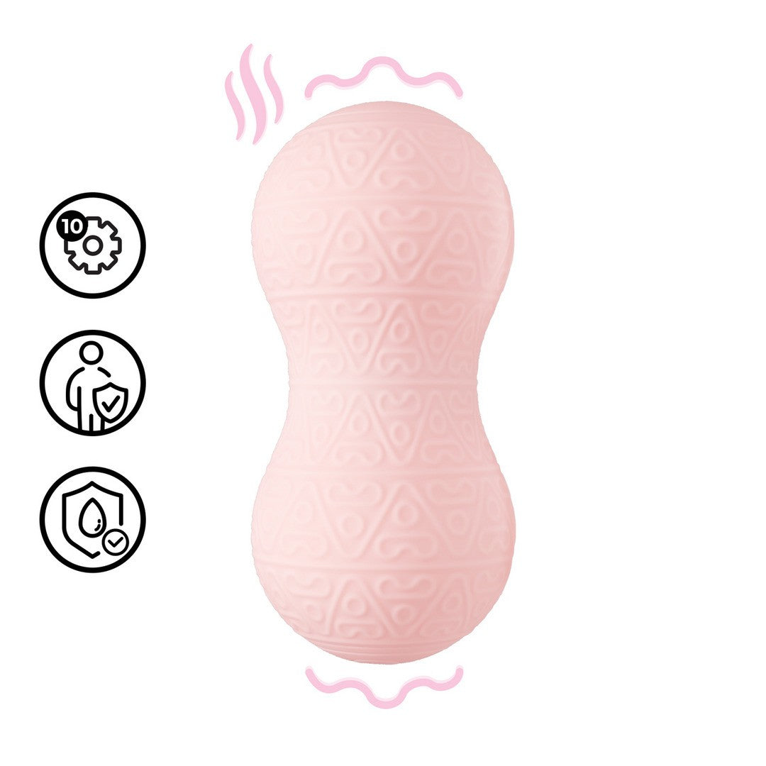 Vibrator mit Wärmefunktion Rosa