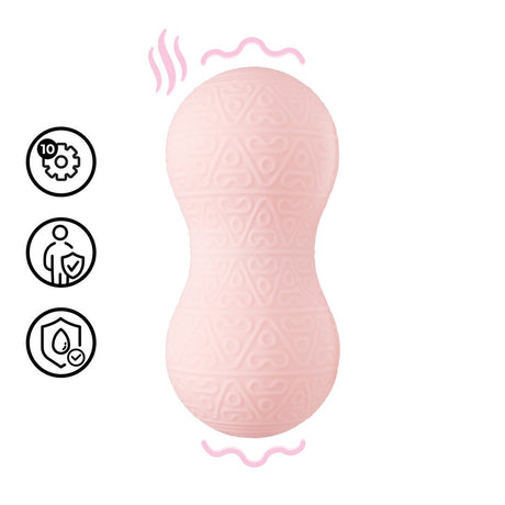 Vibrator mit Wärmefunktion Rosa