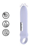 Vibrator mit Schlaufengriff Flieder
