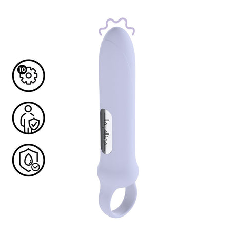 Vibrator mit Schlaufengriff Flieder