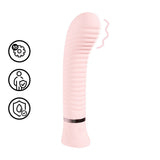G-Punkt-Vibrator Divine gerippt Rosa