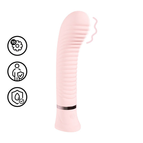 G-Punkt-Vibrator Divine gerippt Rosa