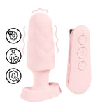 Analvibrator Velvet mit Fernbedienung Rosa