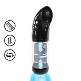 Masturbator-Pumpe Strokemate mit Saug-, Rotations- und Stoßfunktion Schwarz