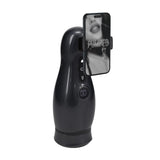 Masturbator-Pumpe Virtuo mit Saugfunktion, Vibration und Handyhalterung Schwarz