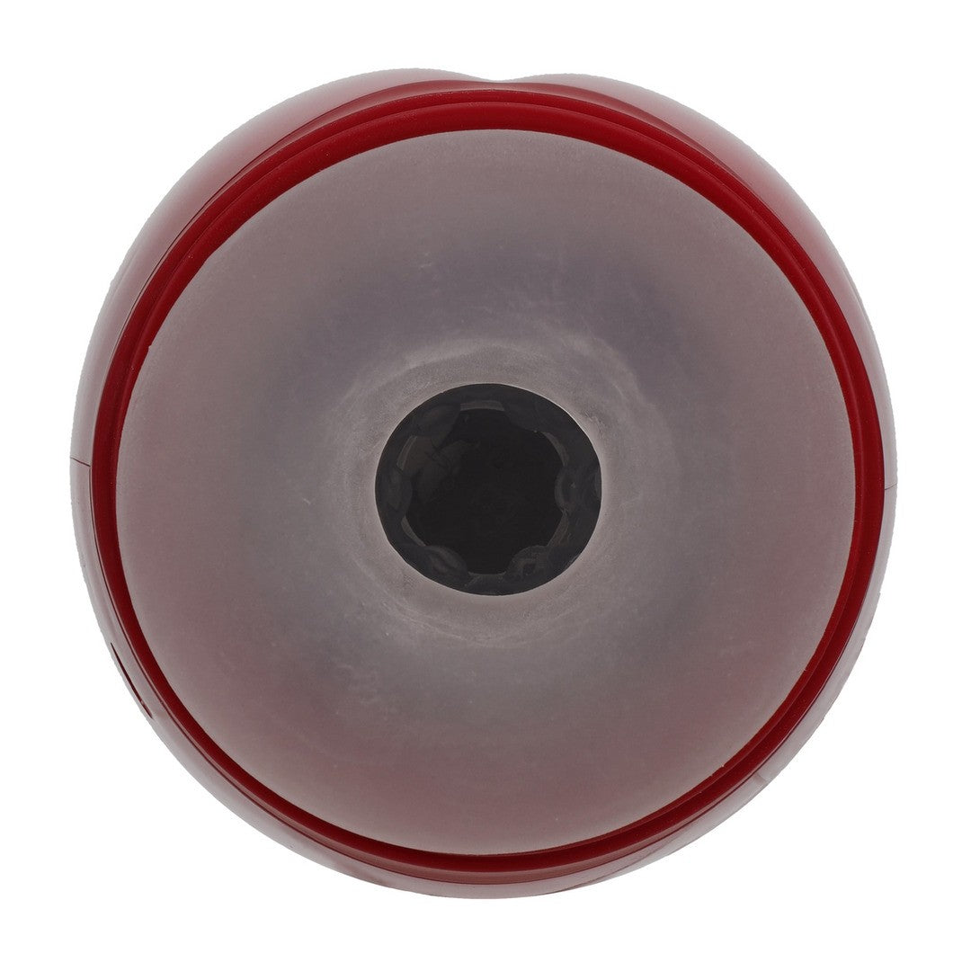 Masturbator-Pumpe Virtuo mit Saugfunktion, Vibration und Handyhalterung Rot