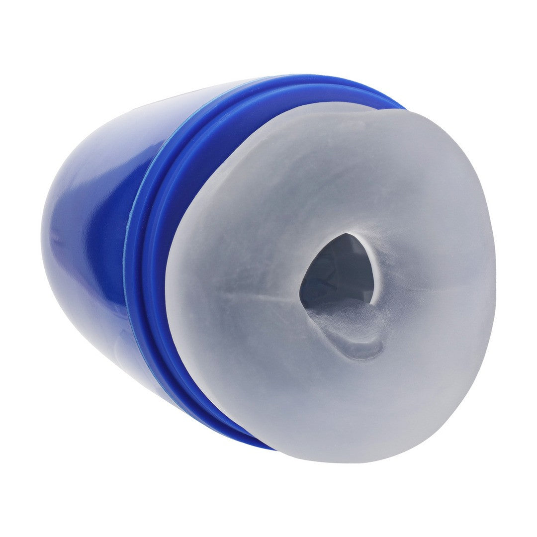Masturbator-Pumpe Pulsar mit Unterdruck und Vibration Blau