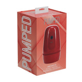 Masturbator-Pumpe Pulsar mit Unterdruck und Vibration Rot