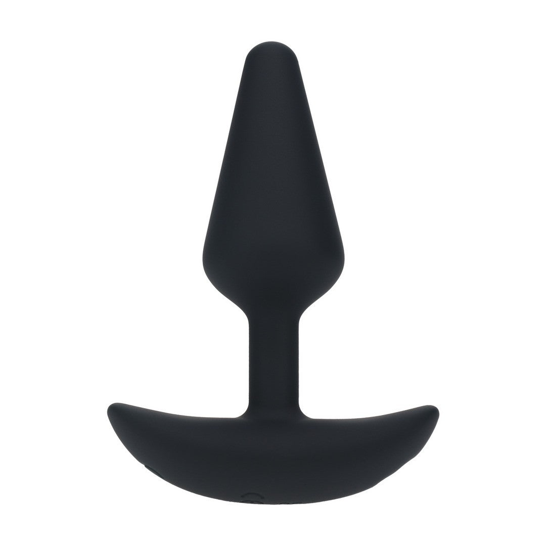 Analvibrator Classic aus Silikon Schwarz S