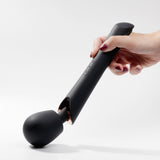 Massagestab Holly mit Akku Schwarz