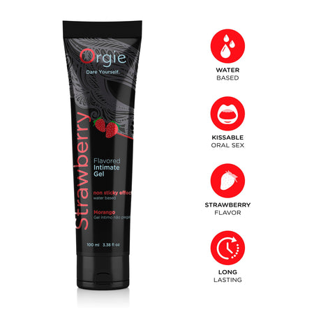 Gleitgel Lube Tube Erdbeere 100 ml
