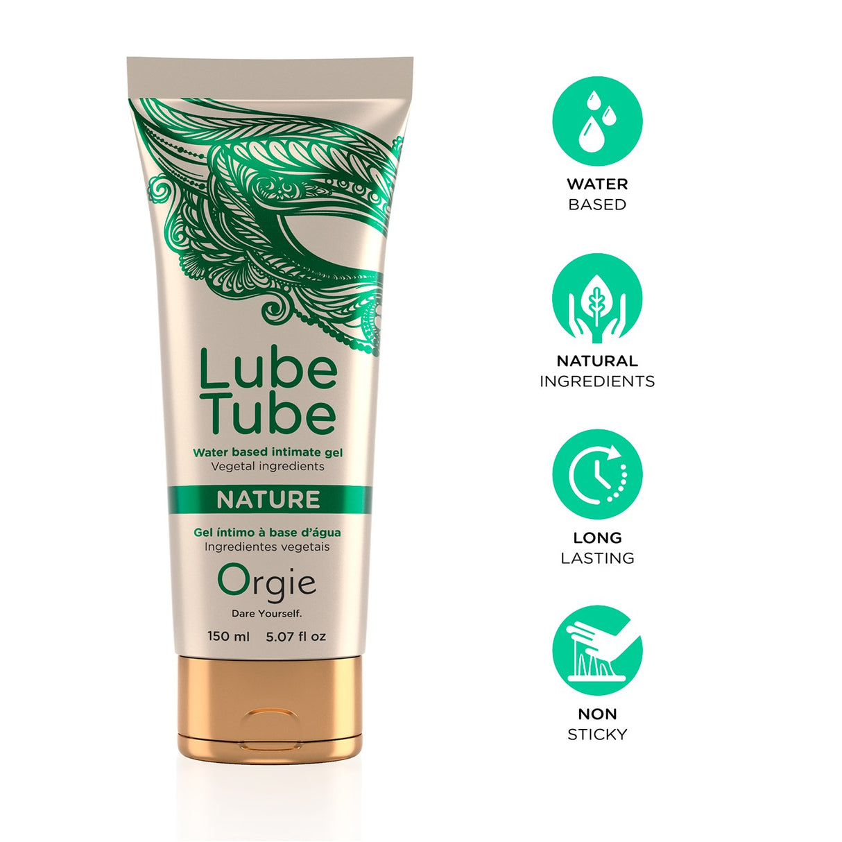 Gleitgel Lube Tube Nature auf Wasserbasis 150 ml