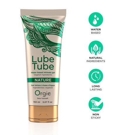 Gleitgel Lube Tube Nature auf Wasserbasis 150 ml