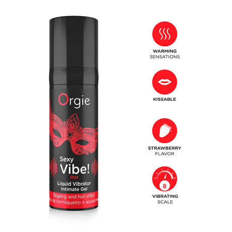 Liquid Vibrator Sexy Vibe mit Wärmeeffekt 15 ml