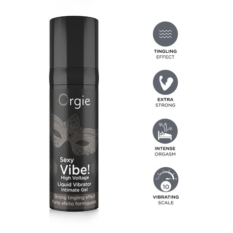 Liquid Vibrator Sexy Vibe High Voltage 15 ml