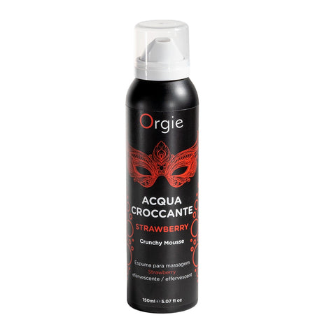 Massageschaum Acqua Croccante knisternd Erdbeere 150 ml