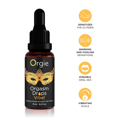 Liquid Vibrator Orgasm Drops Vibe 15 ml