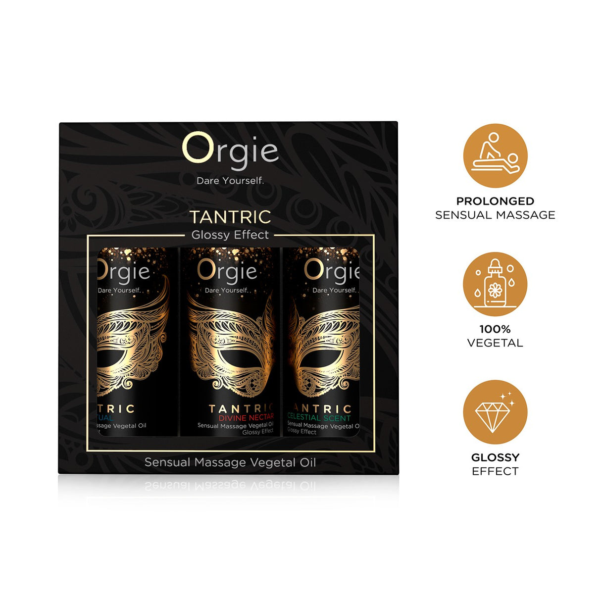 Massageöl-Set Tantric 3 x 30 ml