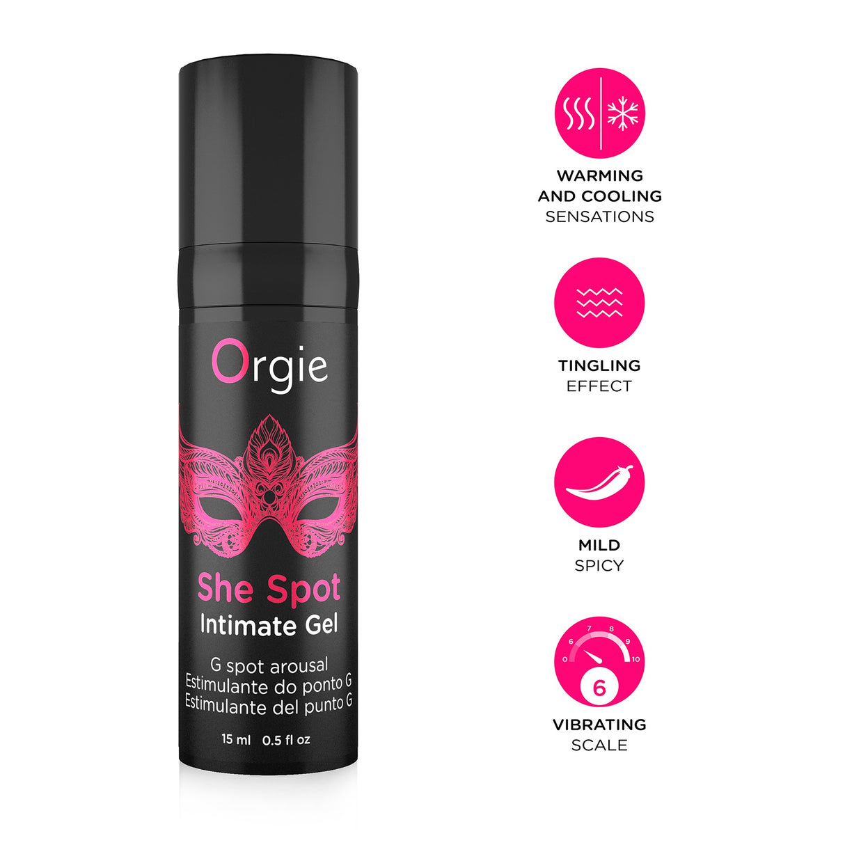 Stimulationsgel She Spot für den G-Punkt 15 ml