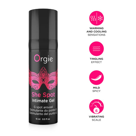 Stimulationsgel She Spot für den G-Punkt 15 ml