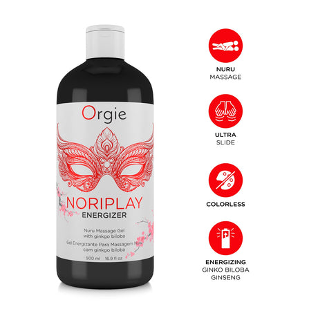 Massagegel Noriplay Energizer 500 ml
