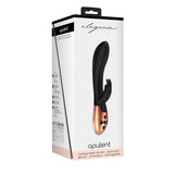 Vibrator Opulent mit Wärmefunktion und Akku Schwarz