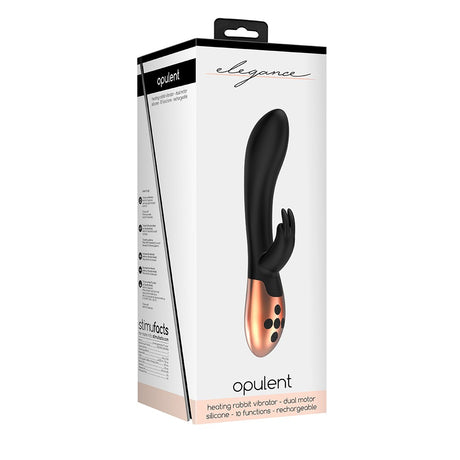 Vibrator Opulent mit Wärmefunktion und Akku Schwarz