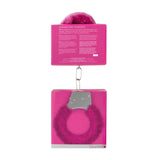 Plüsch-Handschellen Rosa
