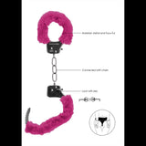 Plüsch-Handschellen Rosa
