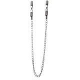 Nippelklemmen verstellbar Silber