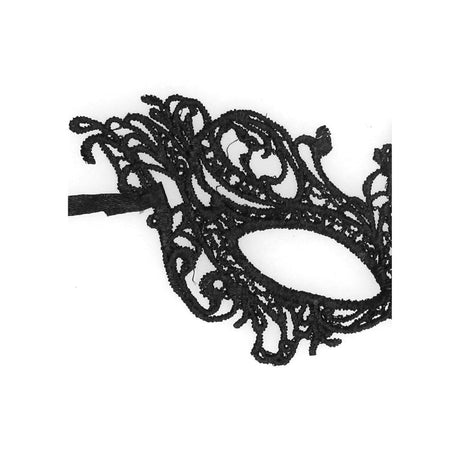 Maske Royal aus Spitze Schwarz