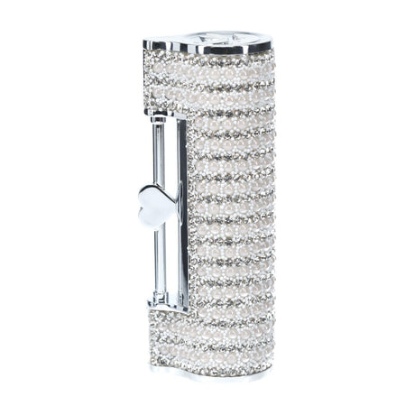 Lippenstift-Vibrator Angel mit 4 Aufsätzen Transparent