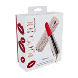 Lippenstift-Vibrator Tiffany mit 4 Aufsätzen Rosa