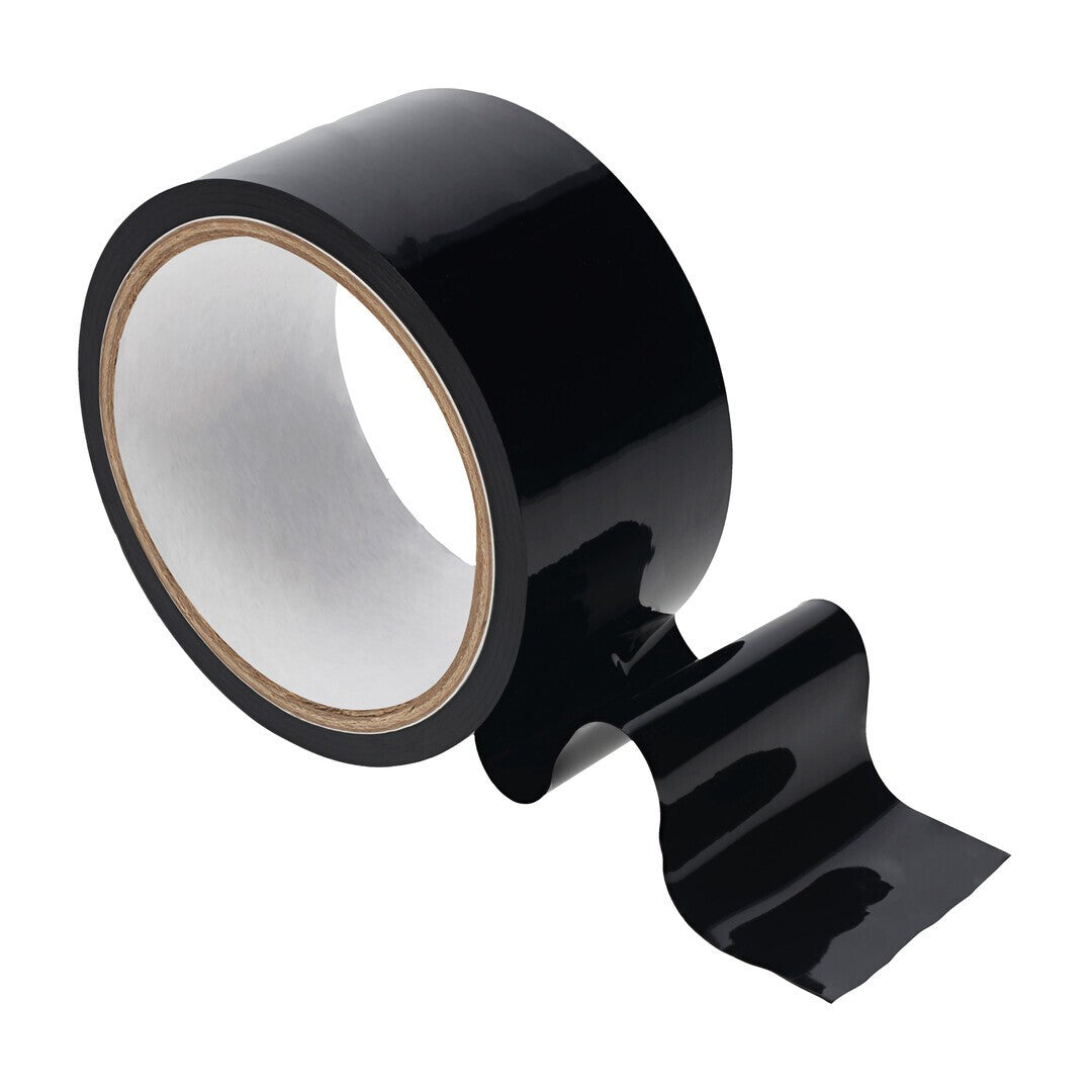 Bondage-Tape aus PVC Schwarz 20 m