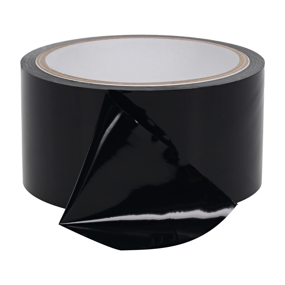 Bondage-Tape aus PVC Schwarz 20 m