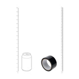 Bondage-Tape aus PVC Schwarz 20 m